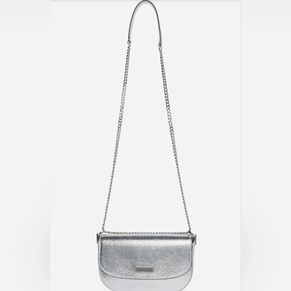 Kate Spade Luxury Silver Chain Crossbody – NWT